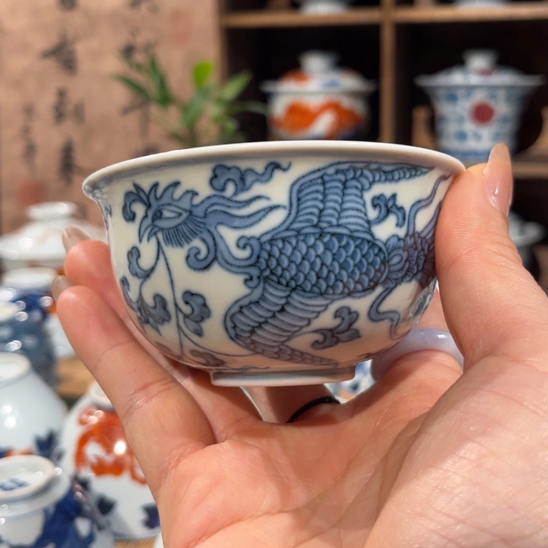 景德镇陶瓷主人杯