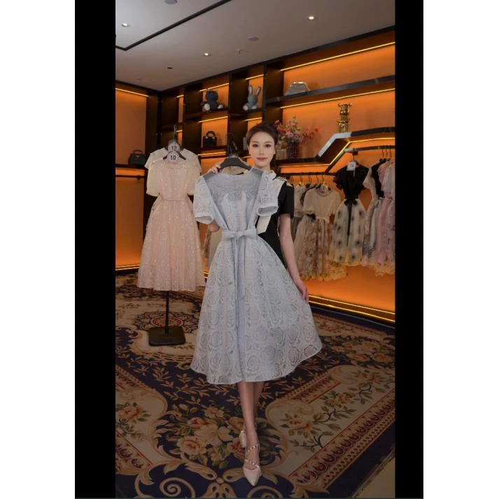 【M】春夏优雅百搭时尚中国风女装连衣裙 GS-56077