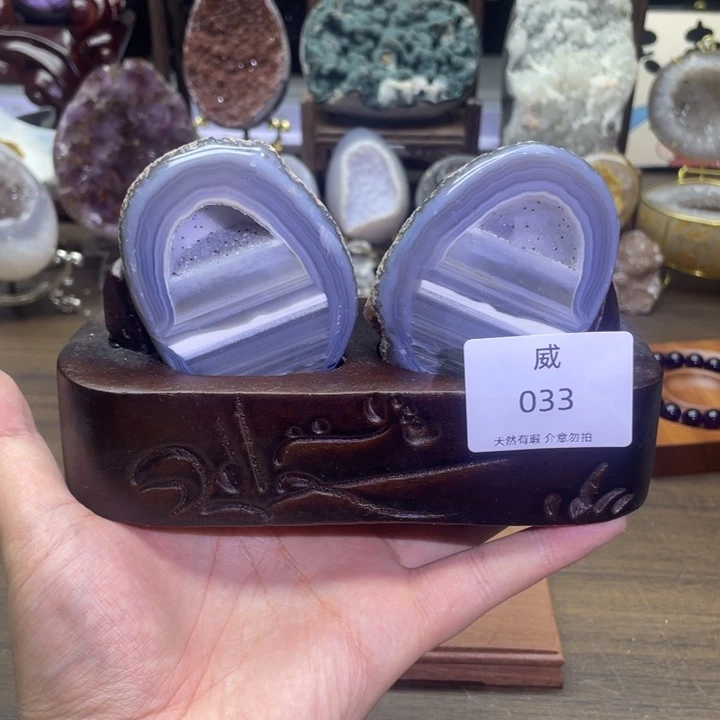 未镶嵌玛瑙/玉髓珠宝半成品