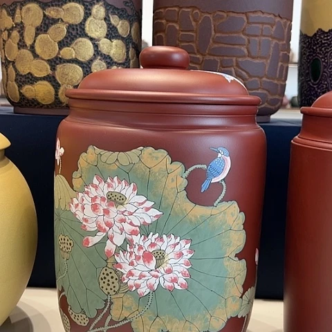 【闪购商品】紫砂茶叶罐小