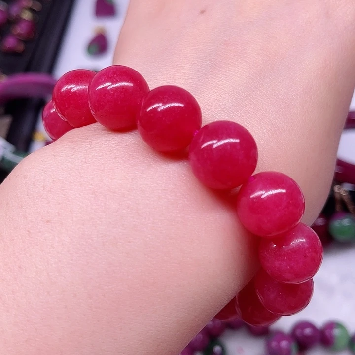 红宝石蔷薇手串卡14未镶嵌