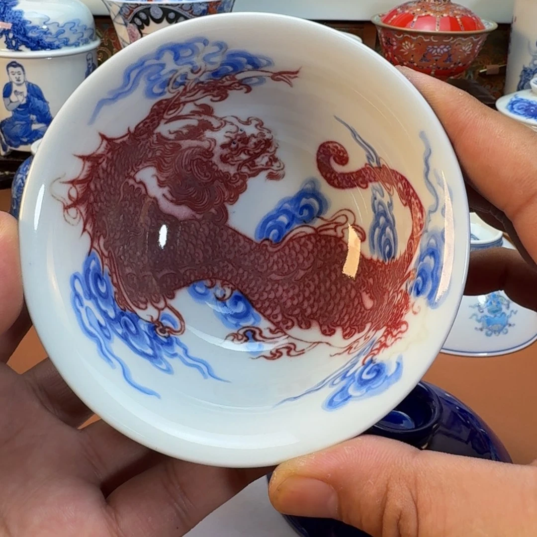 杯子景德镇全手工手绘陶瓷