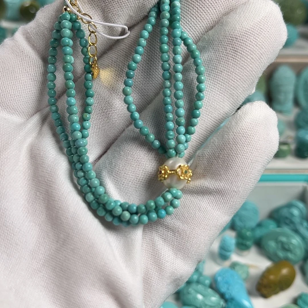 绿松石未镶嵌珠宝奇石