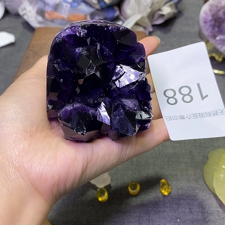 未镶嵌珠宝半成品紫晶