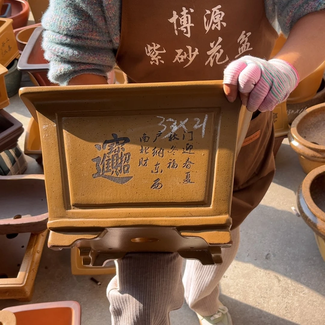 花盆紫砂盆景艺术