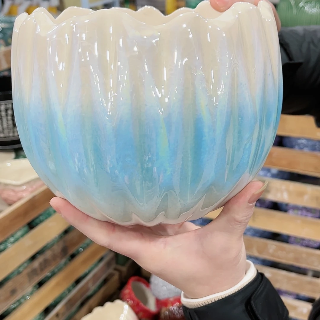 【闪购商品】陶瓷陶瓷多肉植物花盆