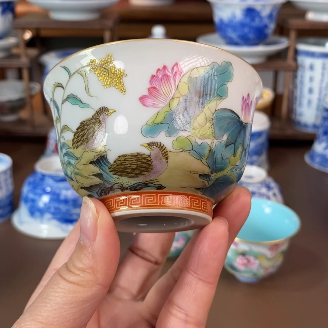 景德镇陶瓷手工手绘