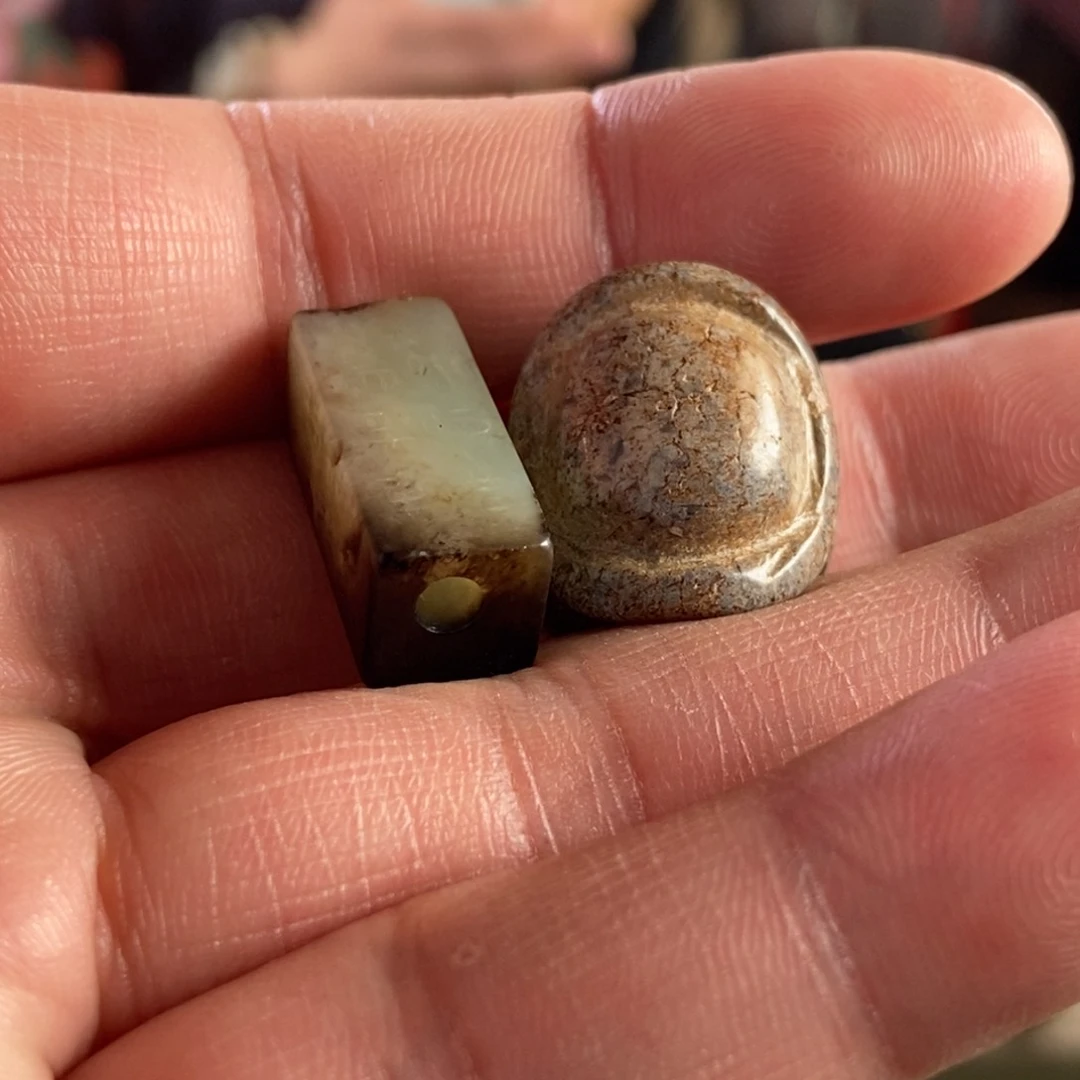 和田玉挂件未镶嵌太****3