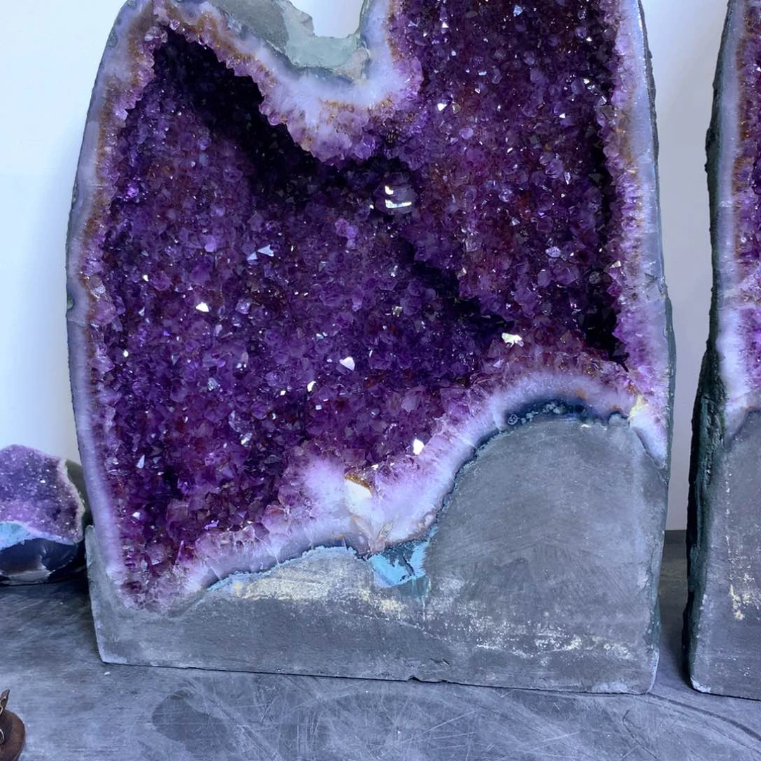 水晶摆件未镶嵌H****t紫晶