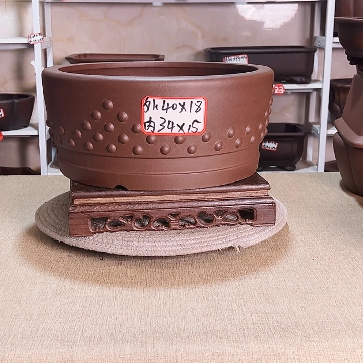 紫砂花盆紫砂花盆