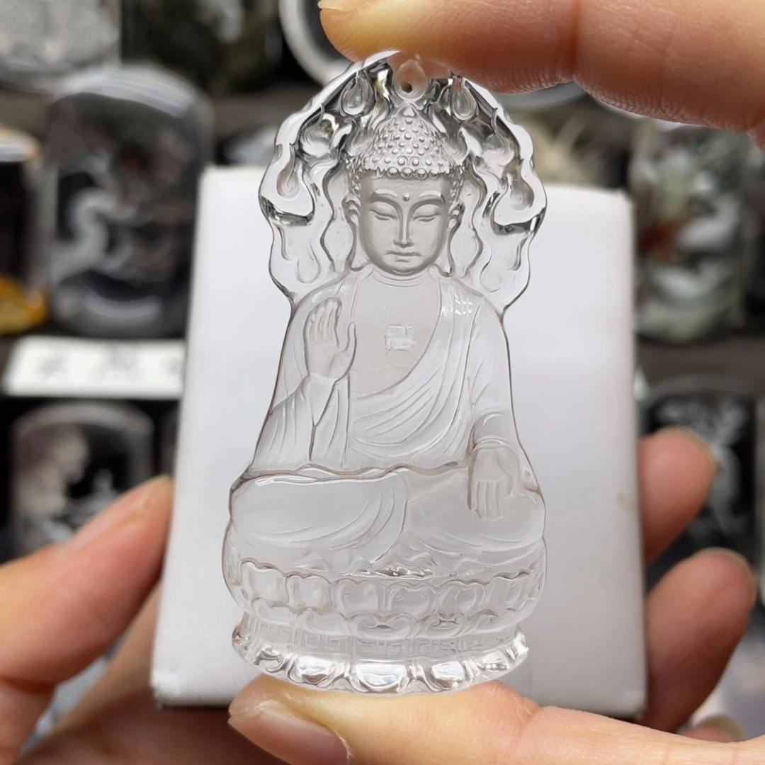 水晶颈饰未镶嵌阿弥陀佛