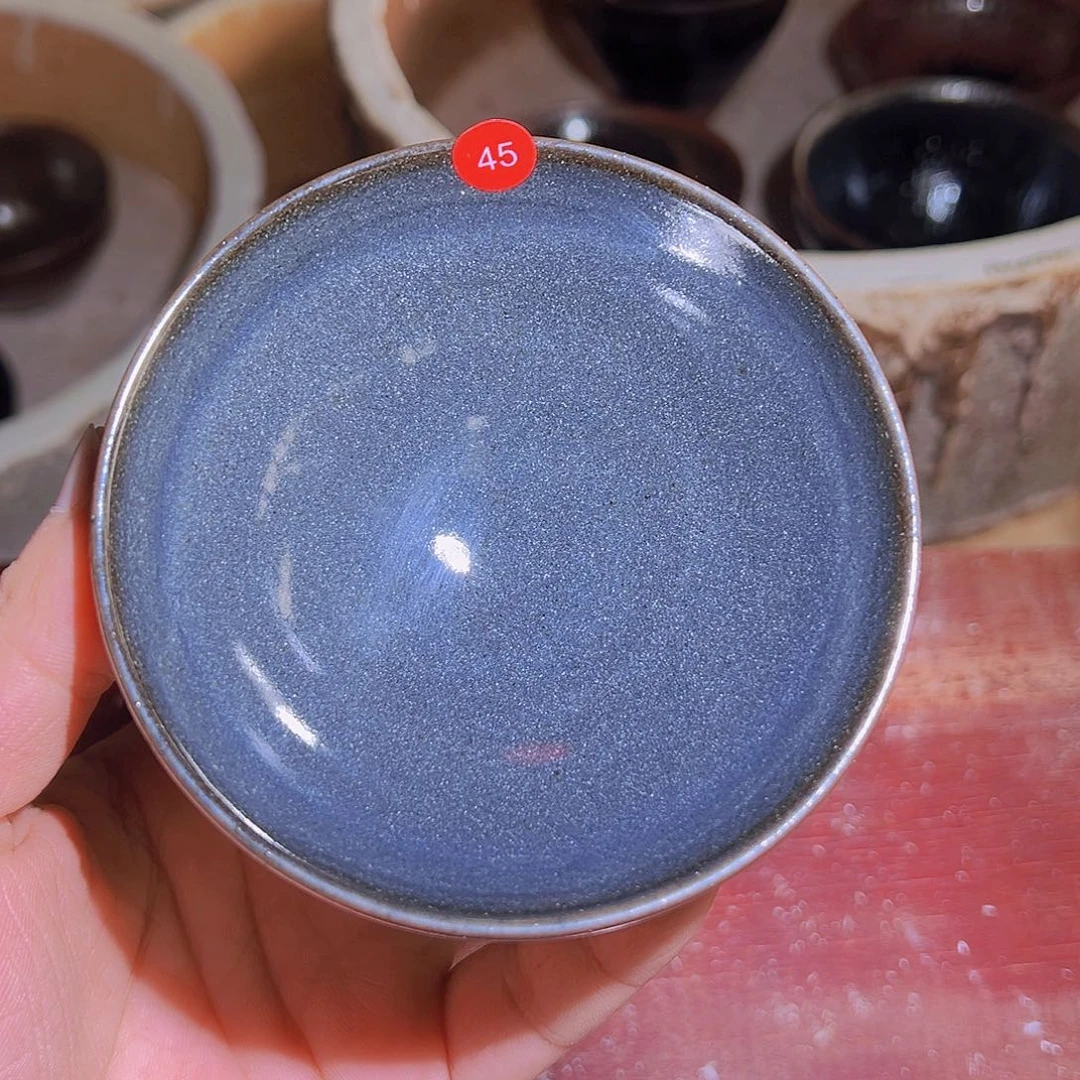 茶盏45建窑建盏宋钰龙窑