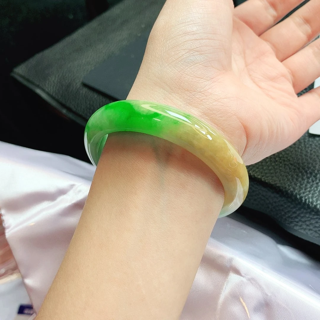 【闪购商品】未镶嵌手镯翡翠缅甸天然a货翡翠