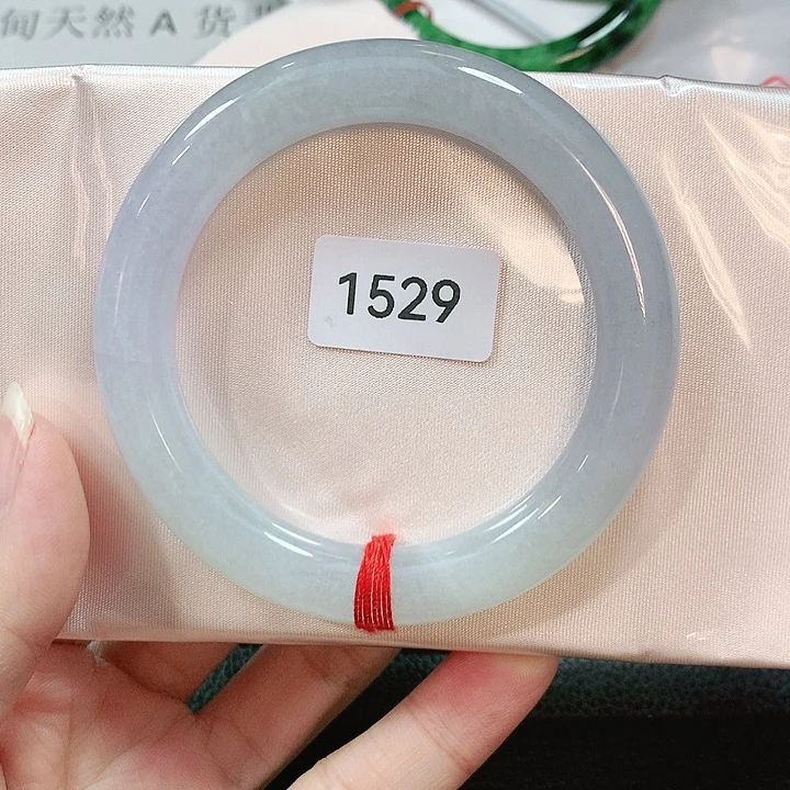 翡翠手镯未镶嵌天然翡翠手镯54.9