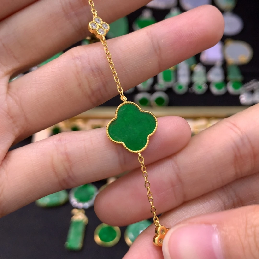 翡翠未镶嵌手链手链