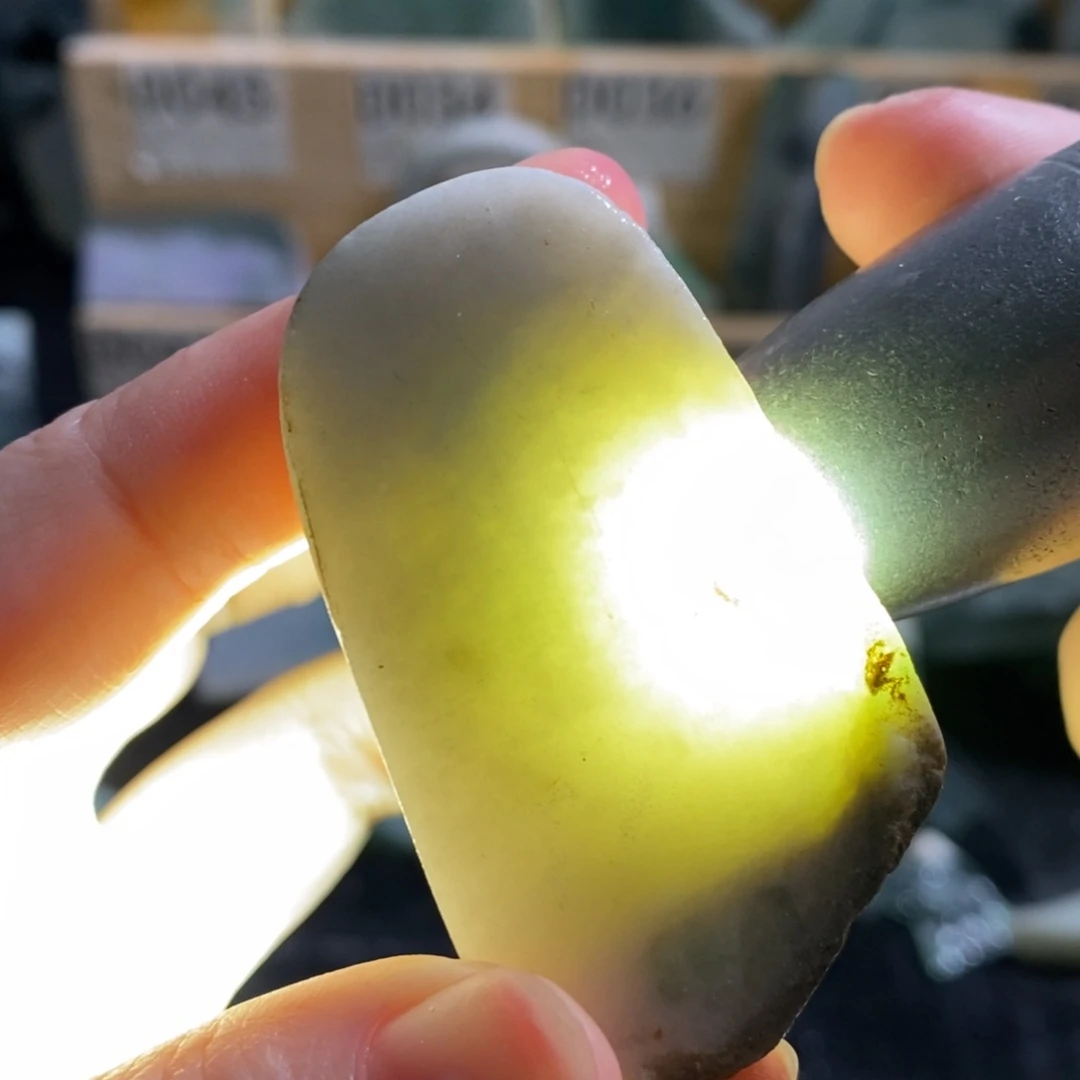 颈饰未镶嵌翡翠天然翡翠