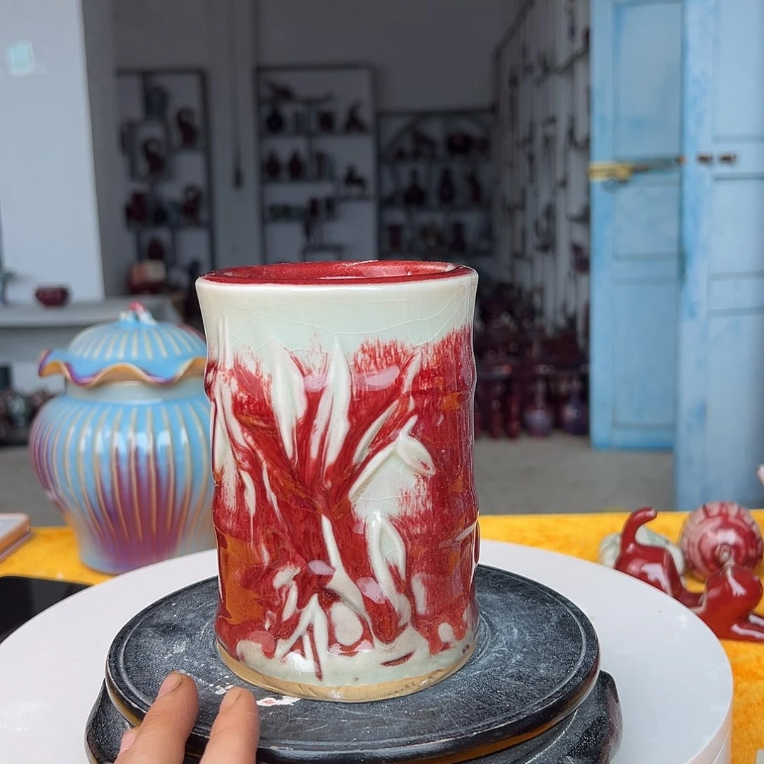 摆件郑家钧窑摆件