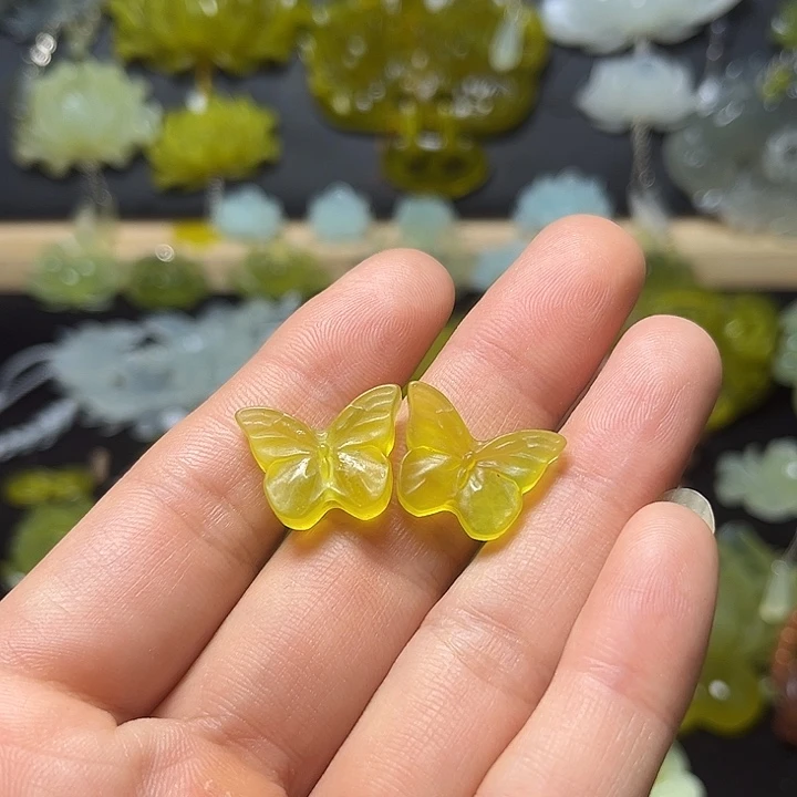未镶嵌蛇纹石玉发饰