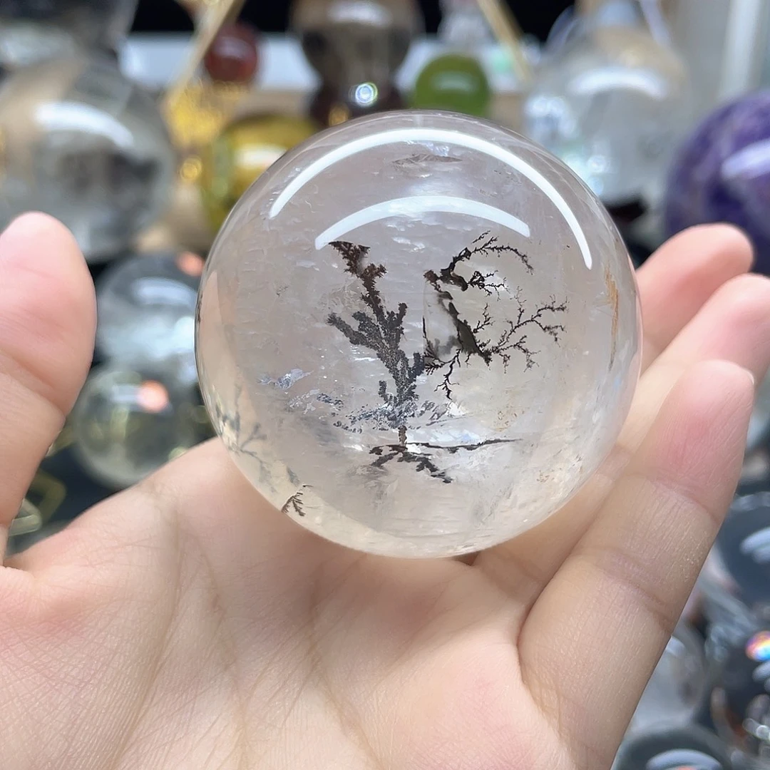 未镶嵌珠宝半成品水晶发财树58