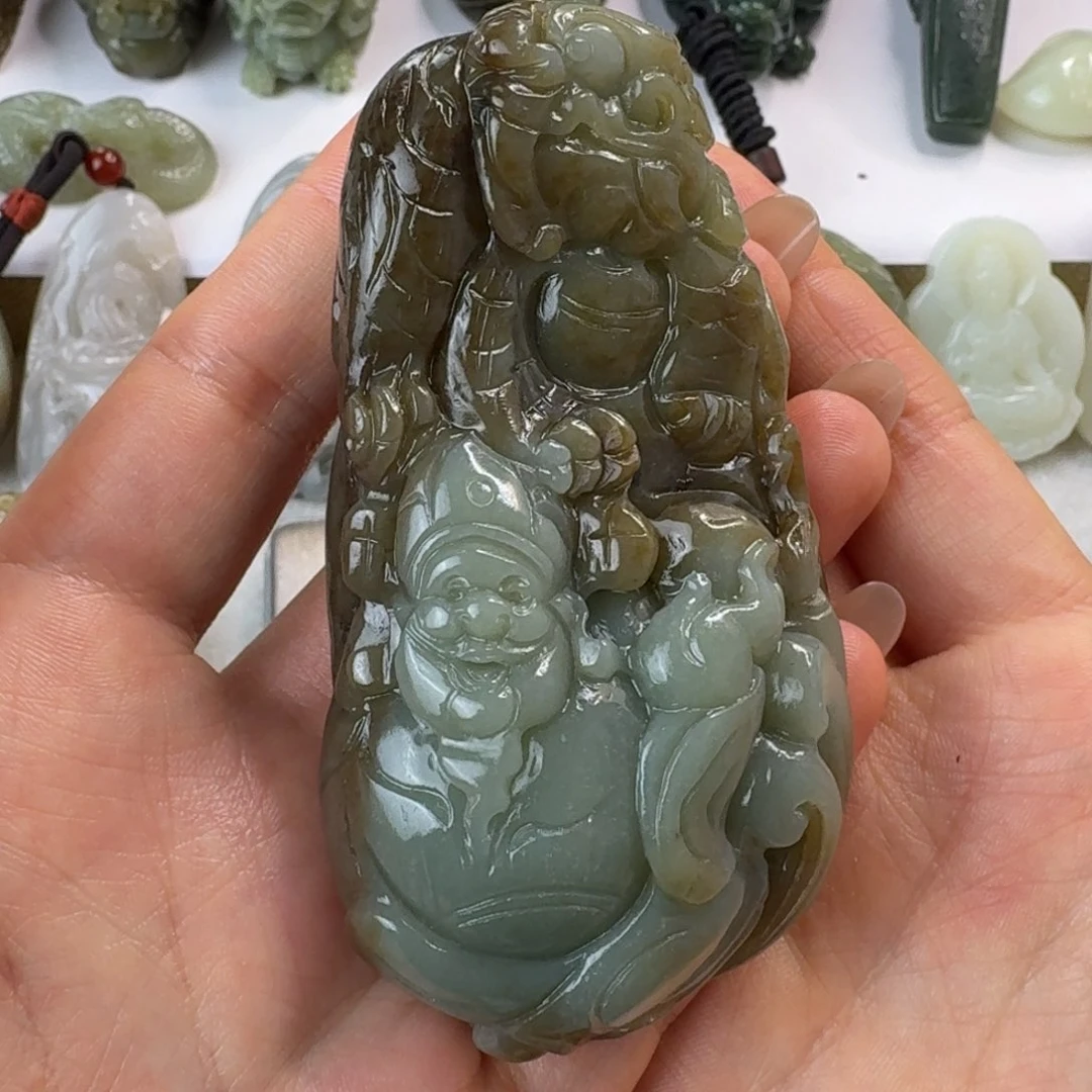 未镶嵌和田玉把件