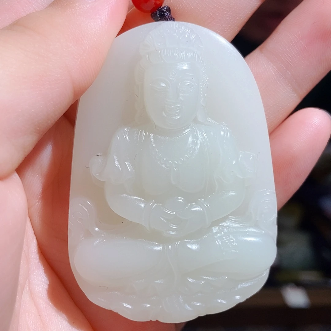 颈饰未镶嵌和田玉