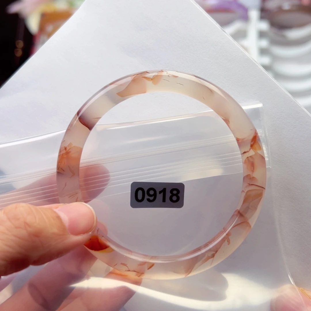 玛瑙/玉髓手镯未镶嵌雨*啦