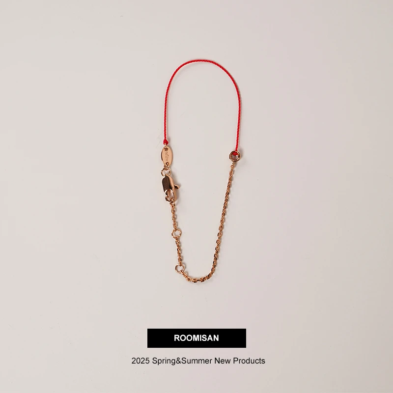 合成金属手链 ROOMISAN【25SS/“情人节专属”编织本命手链】25044