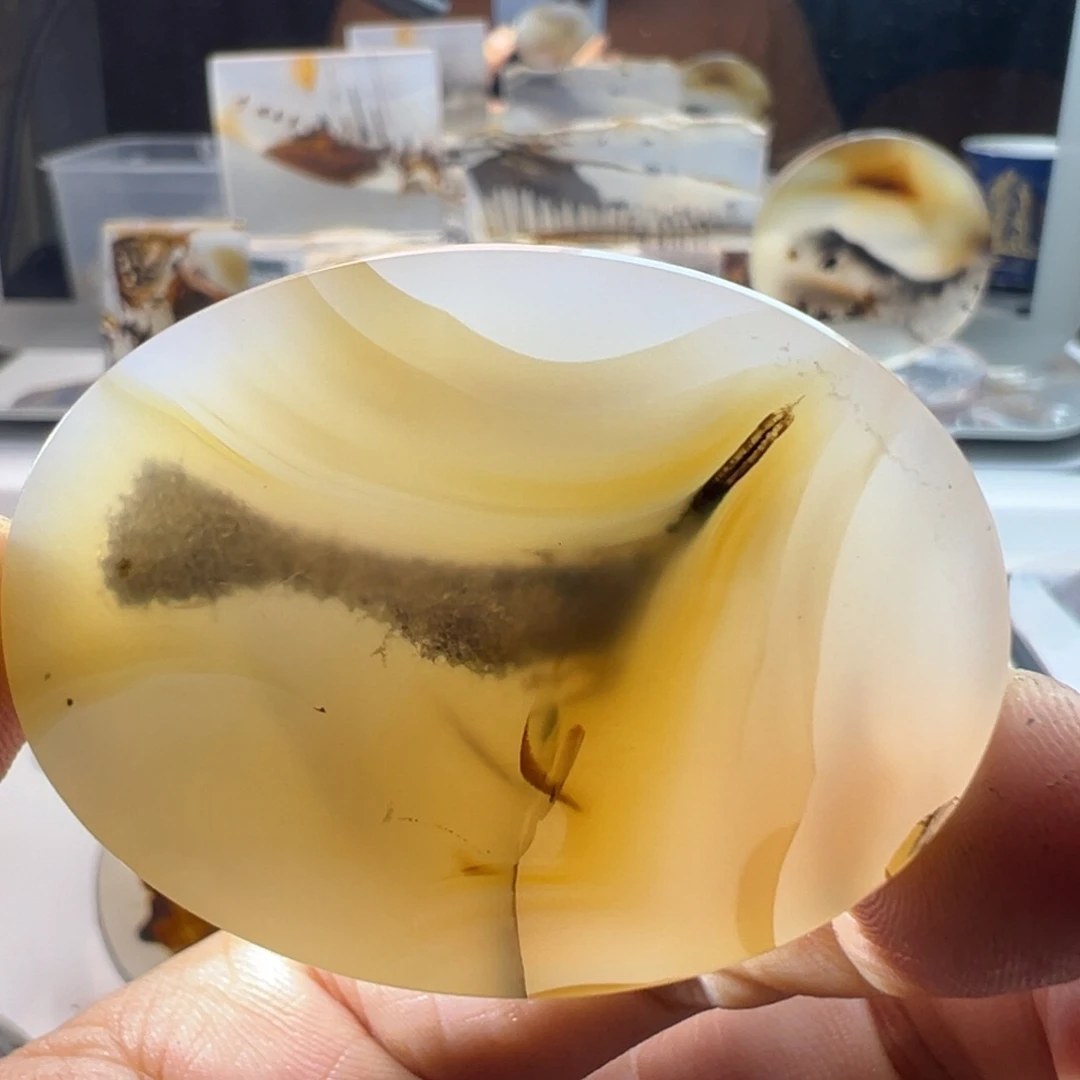 未镶嵌玛瑙/玉髓珠宝奇石/流沙