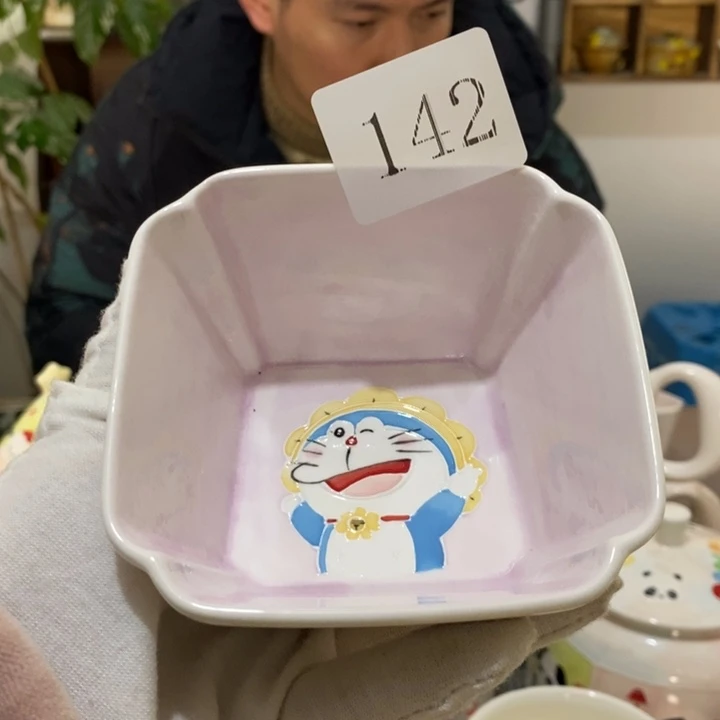 杯景德镇釉下彩手绘