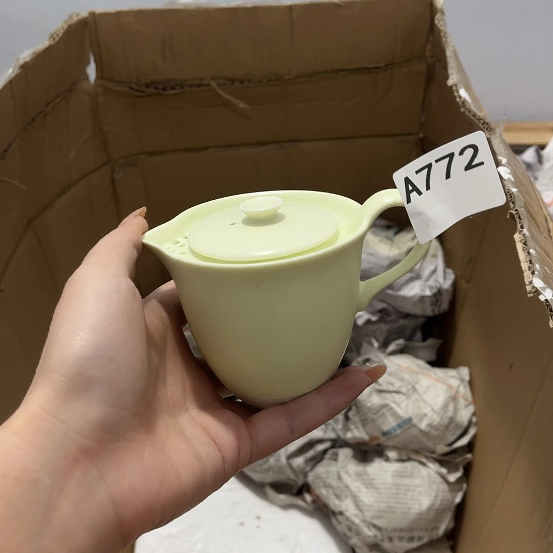 瓷片茶摆件工艺品摆件666