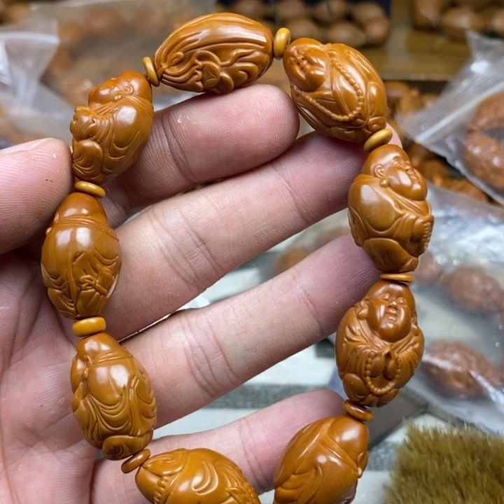 手串/手链橄榄核橄榄核雕工艺手串