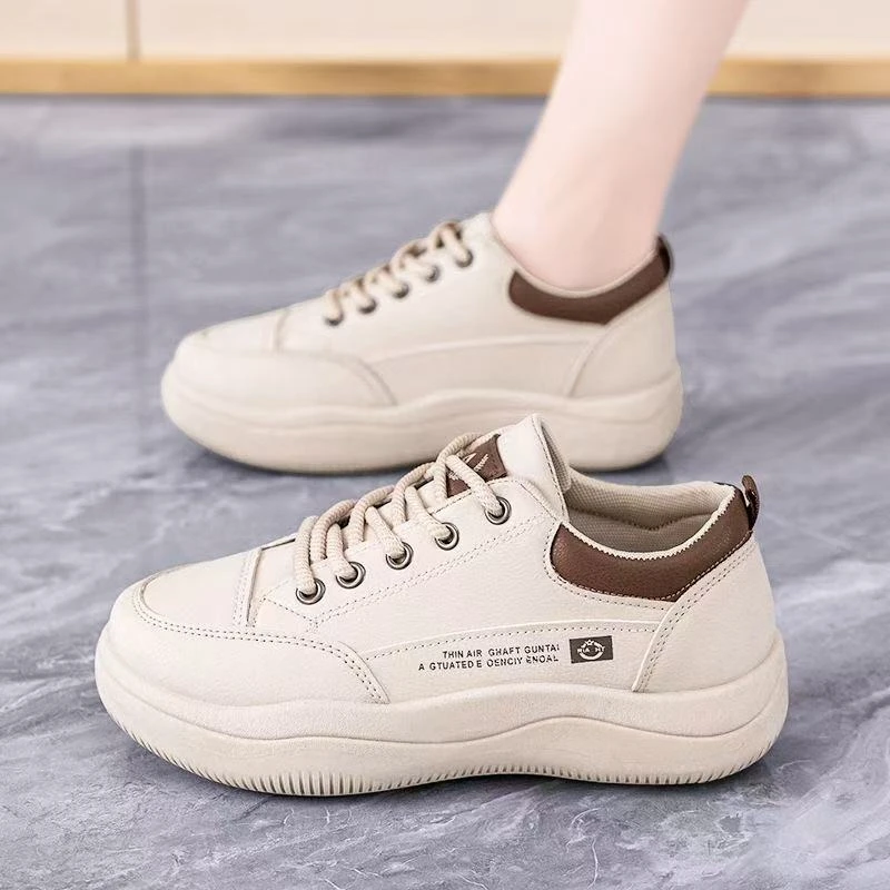 【啄木鸟】春秋季时尚百搭女鞋板鞋潮鞋平底小白鞋潮流运动休闲鞋