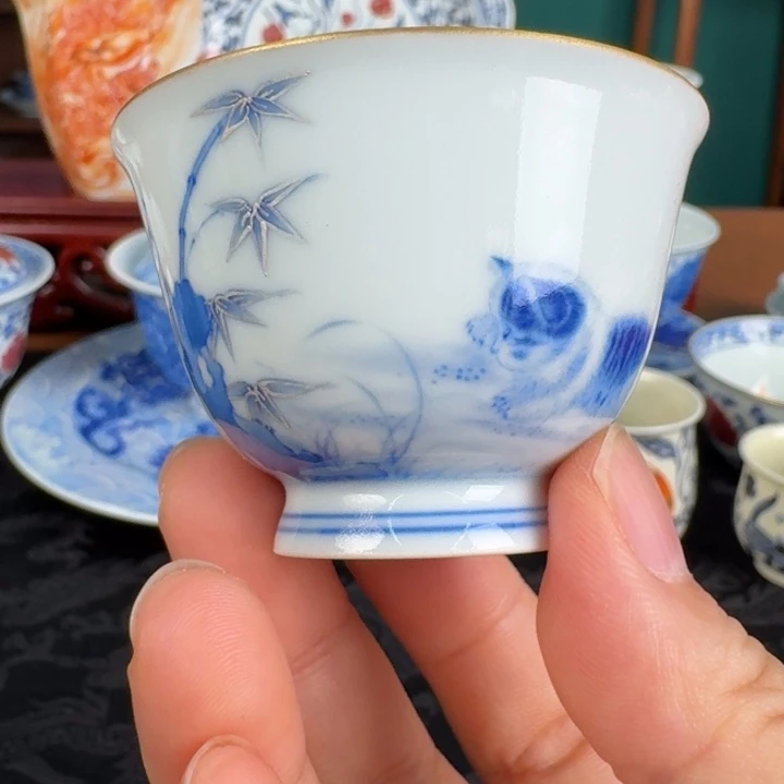 景德镇陶瓷主人杯