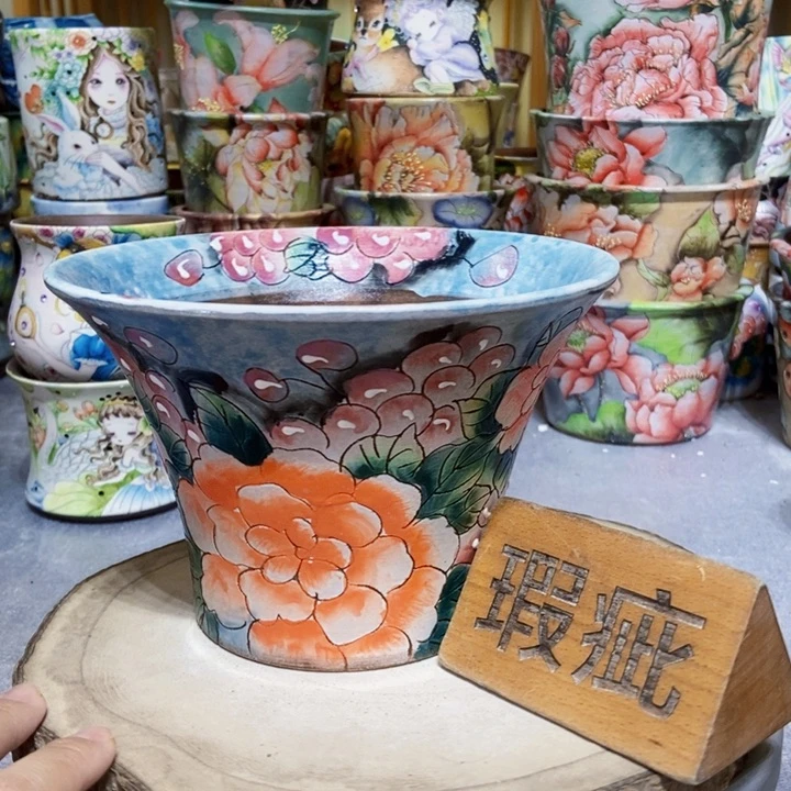 景德镇艺术手绘作品