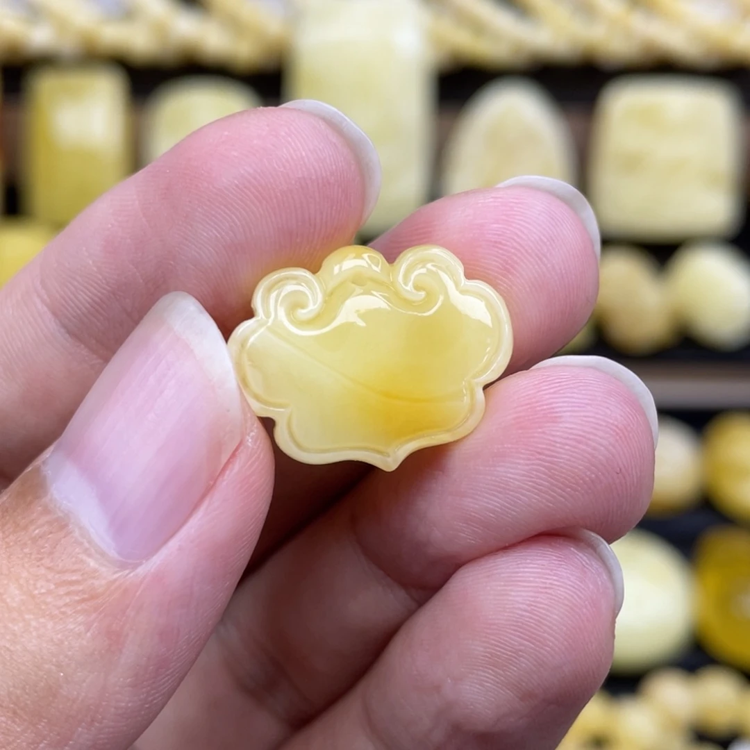 裸石琥珀未镶嵌琥珀蜜蜡