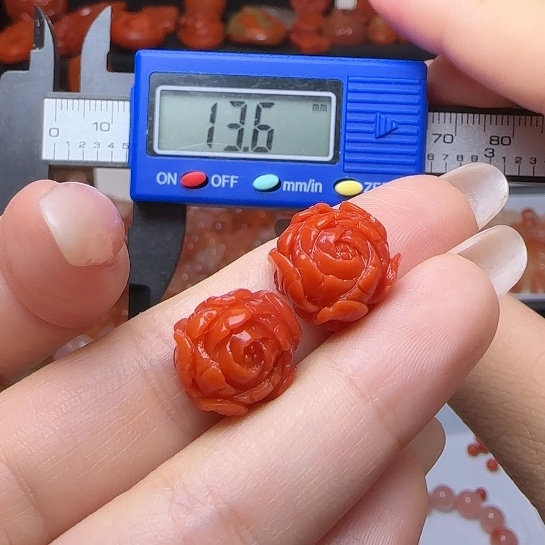 南红玛瑙未镶嵌颈饰