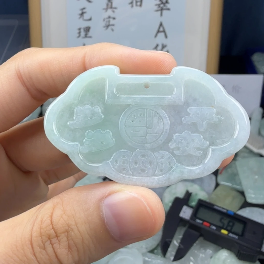 颈饰未镶嵌翡翠翡翠