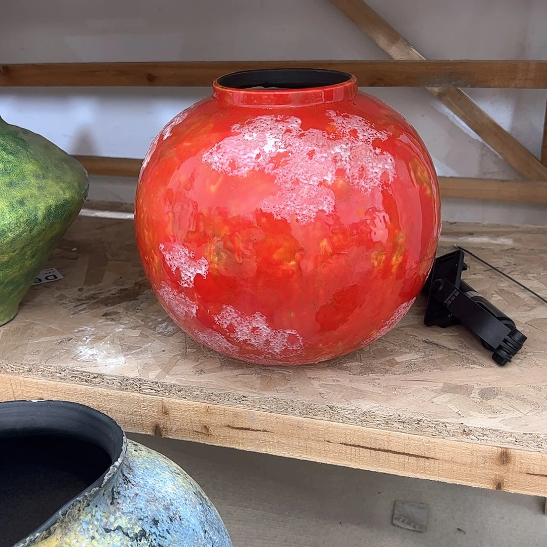 紫砂花瓶景德镇高度24/11