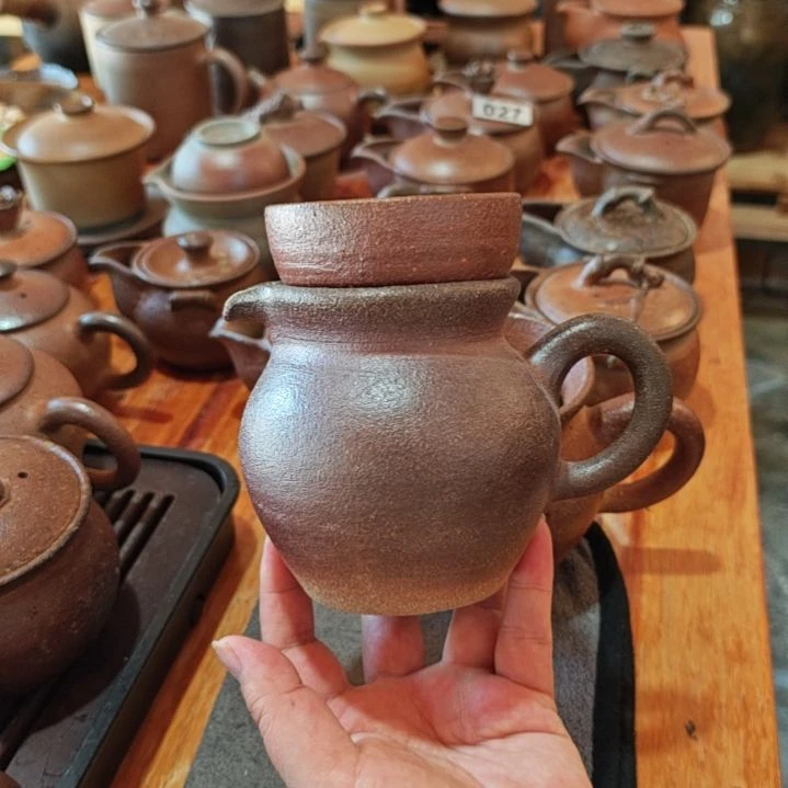 粗陶公道杯粗陶公道杯