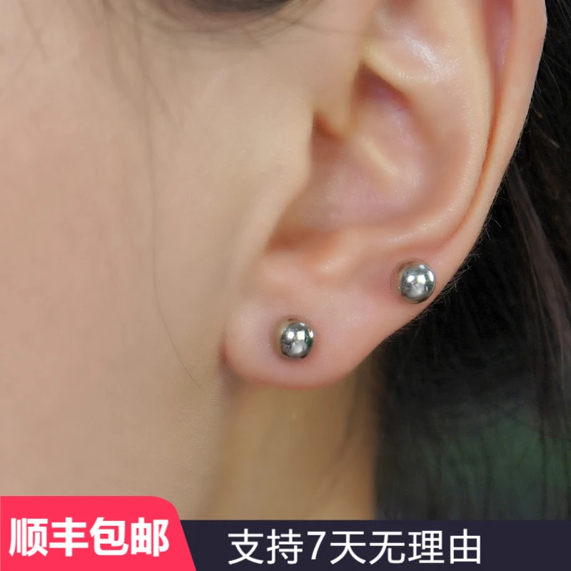 D8手工气质时尚百搭复古小众个性轻奢简约ins韩版耳钉