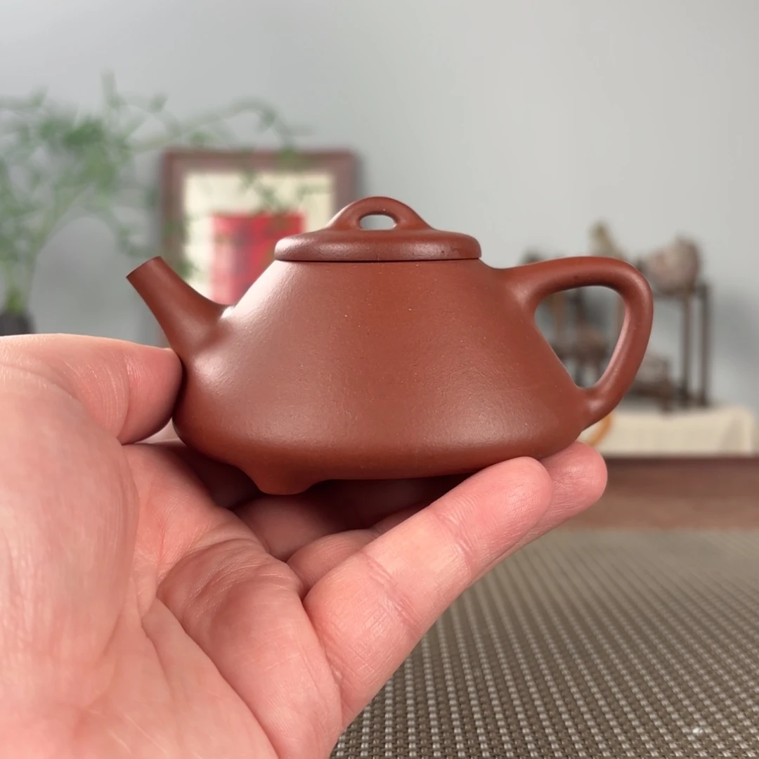 紫砂茶壶微瑕黄龙山原矿紫砂壶