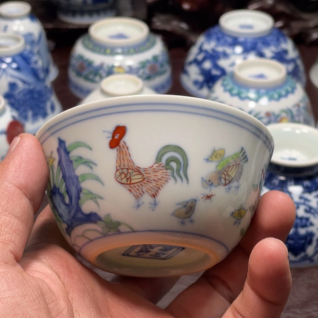 河***晏杯景德镇陶瓷现代手工陶瓷茶具