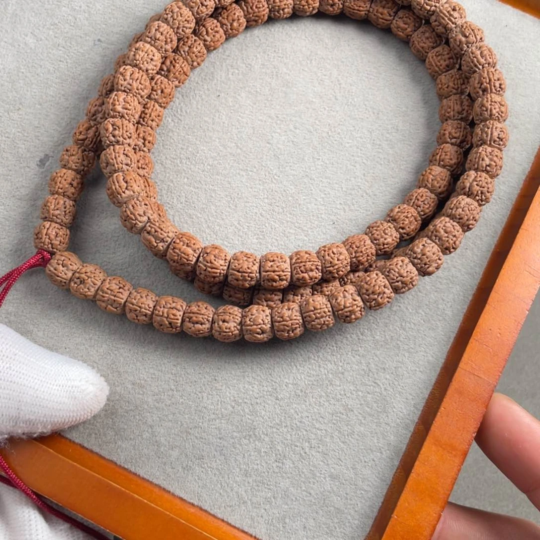 沐***良金刚菩提吊坠藏切盘龙108尺寸9.4