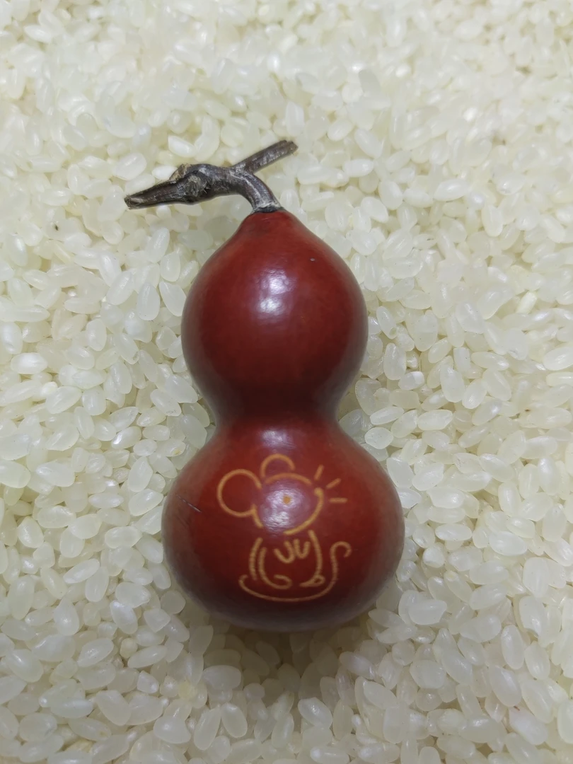 大漆葫芦雕刻吉祥手把件挂件