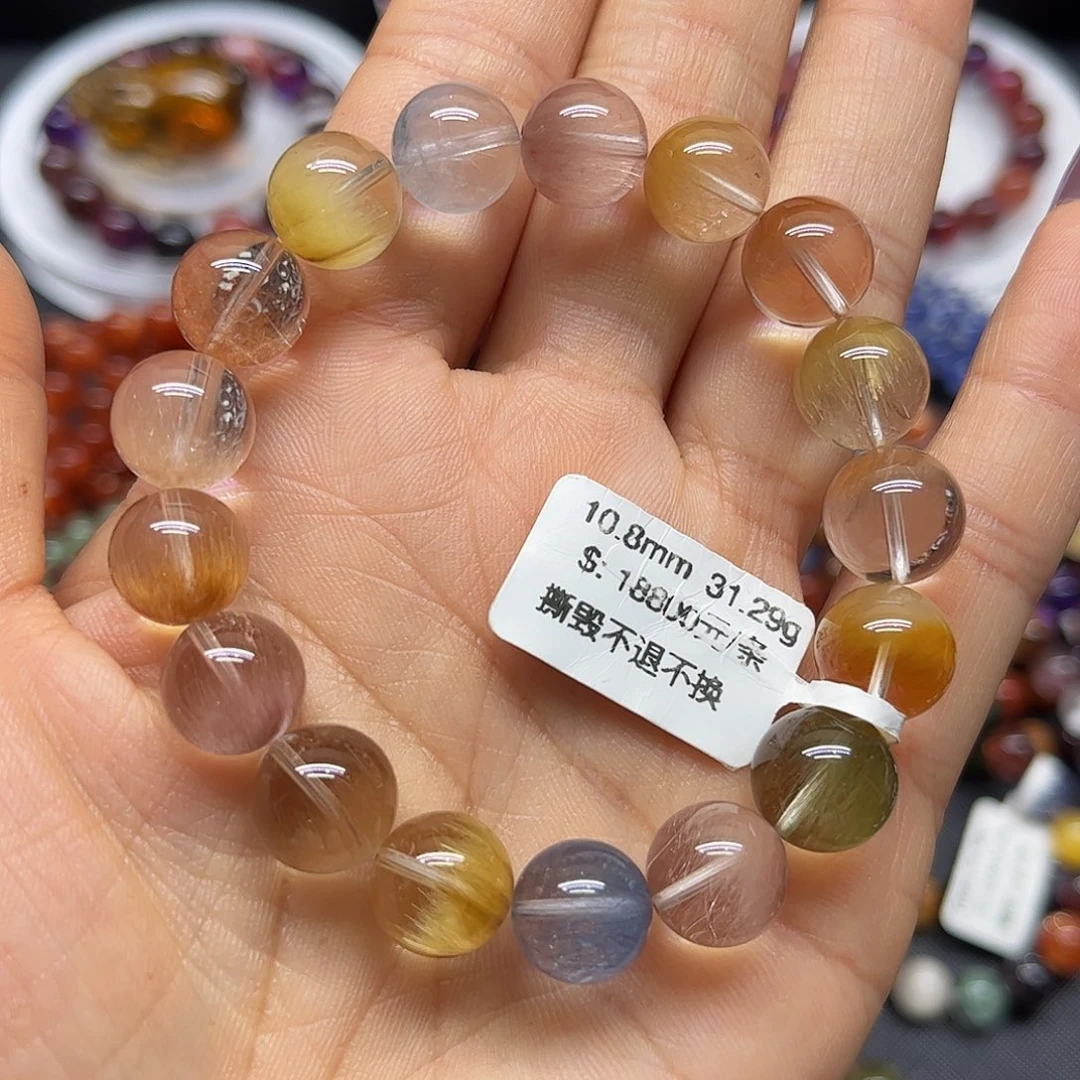 水晶未镶嵌手链手链