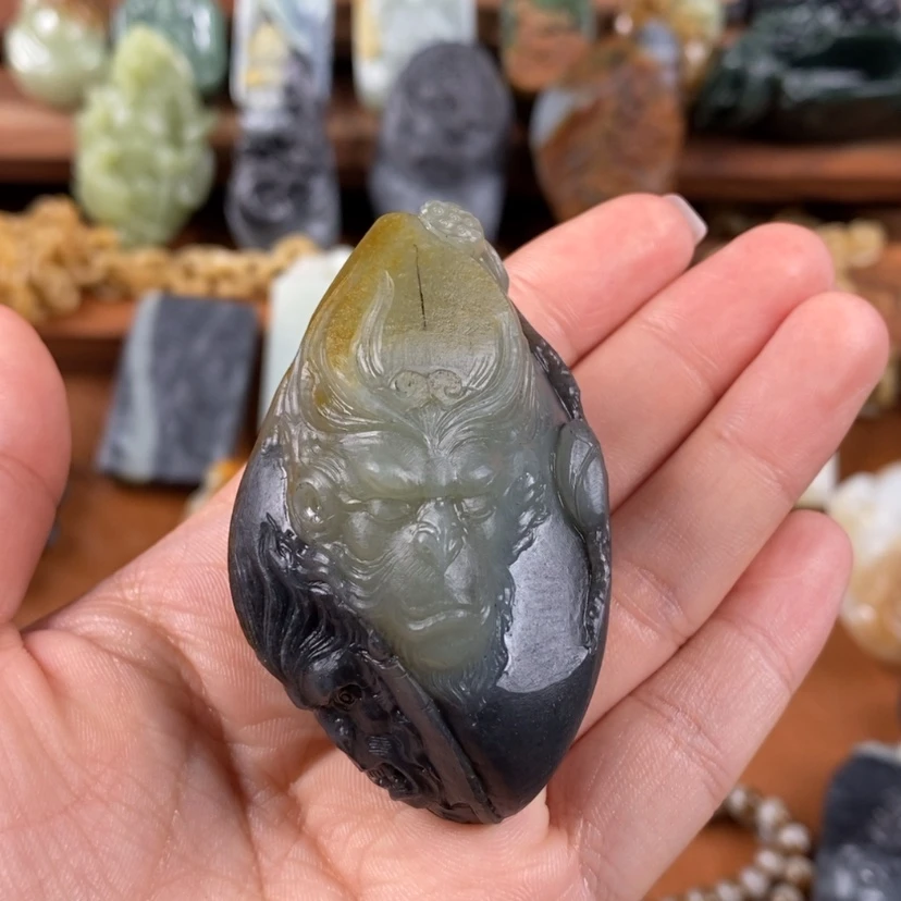 【闪购商品】未镶嵌和田玉把件冷*定制