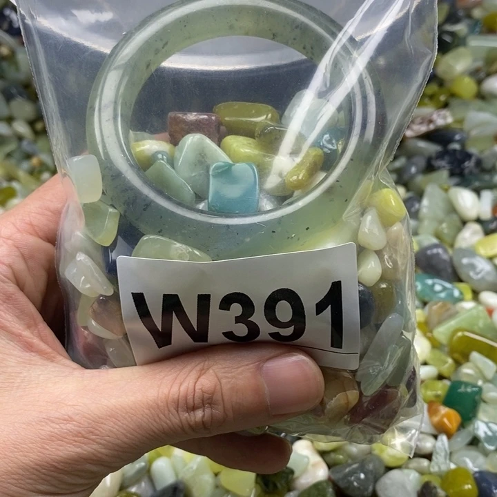 蛇纹石玉未镶嵌鱼缸石