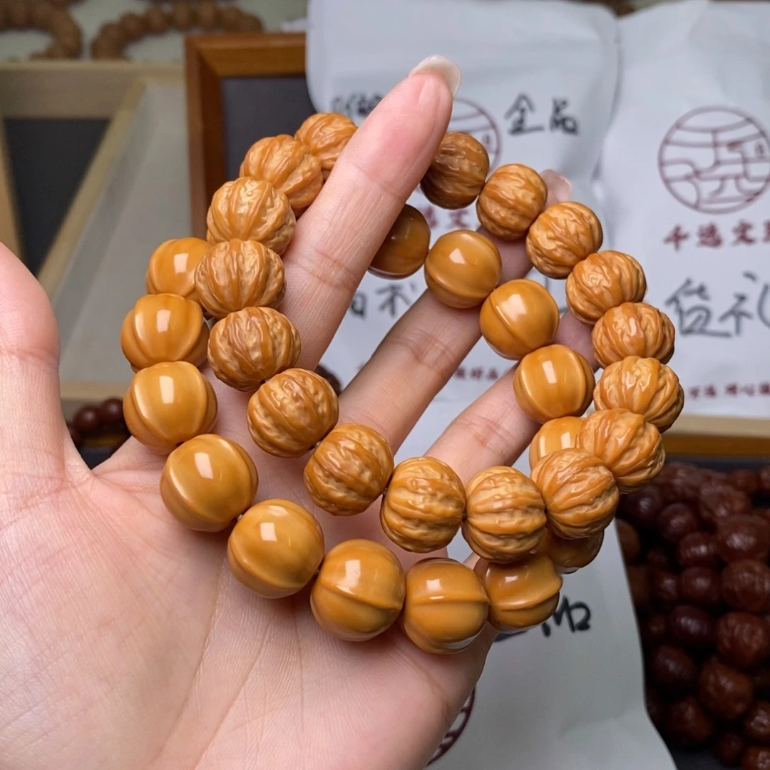 猴头核桃手串鲨鱼京八棱