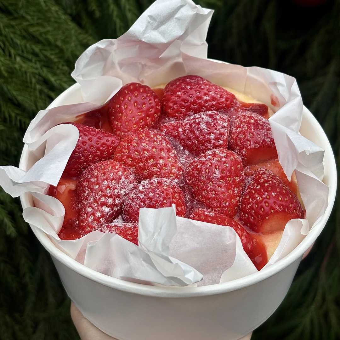 纯丹东久久草莓千层蛋糕 动物奶油动物奶酪 新品上线