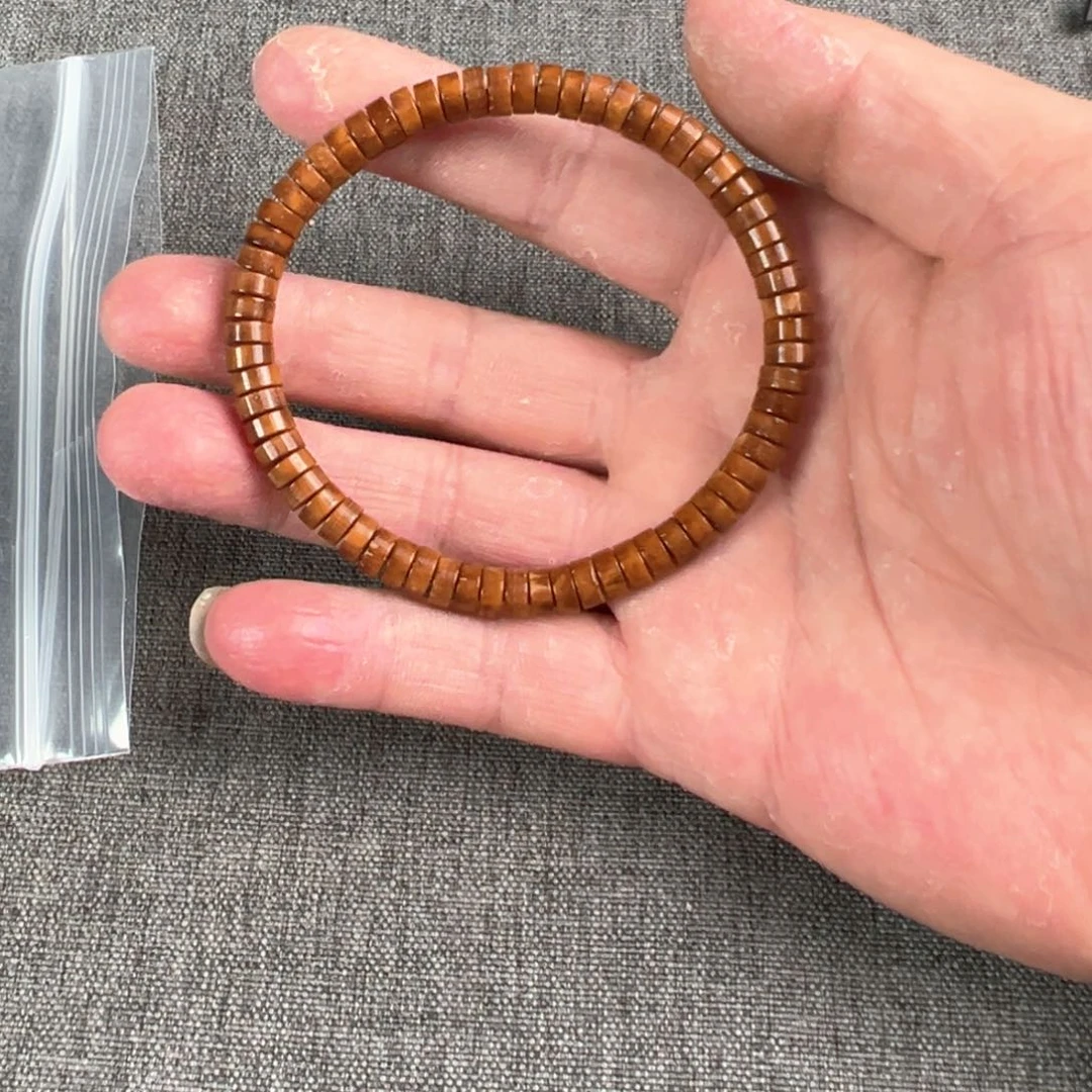金刚菩提吊坠紫金鼠药片单圈6.5